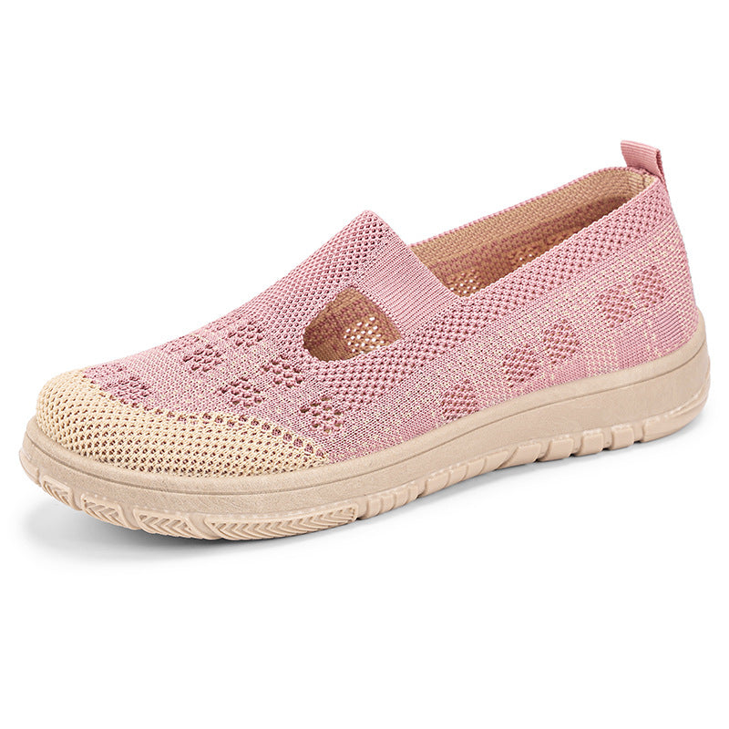 Damer Åndbar Slip-On Fritidsko med elastisk rem Stilla