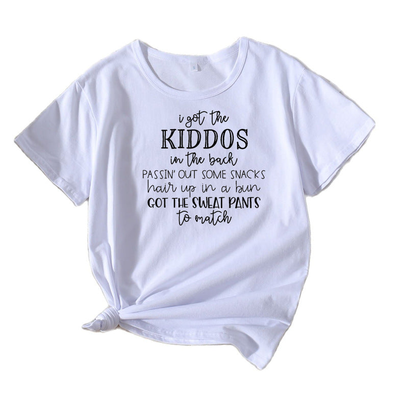 KVINDER CASUAL SJOV T-SHIRT Stilla