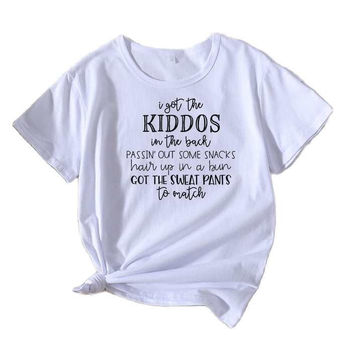 KVINDER CASUAL SJOV T-SHIRT Stilla