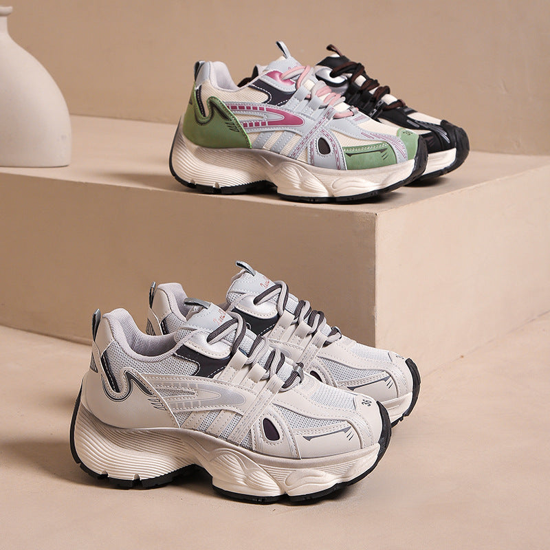 Dame Sporty Løbesneakers med dæmpende teknologi og åndbart overmateriale Stilla