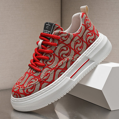 Femme Trendy Grafikmønster Sneakers Stilla