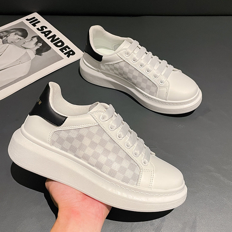 Dame Sneakers med åndbar netstruktur og stilfuldt design Stilla