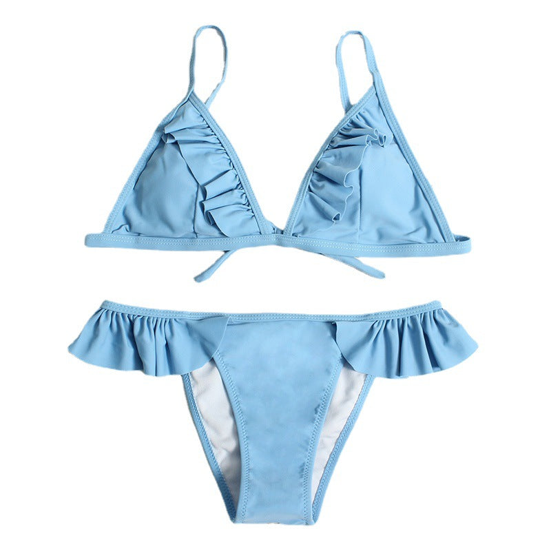 Dame Rynkede Bikini-Sæt Skovae