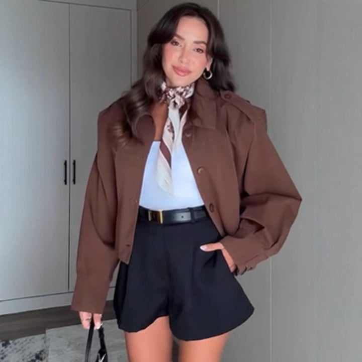 Dame Oversized Blazerjakke Stilla
