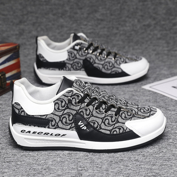 Herrer Sporty fritidssneakers med åndbar struktur og støddæmpende sål Stilla