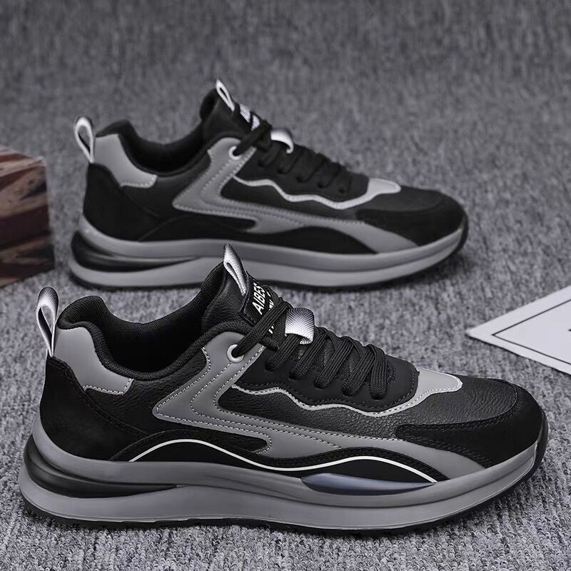 Herrer Komfortable Fritids Sneakers med åndbar Mellemsål Stilla