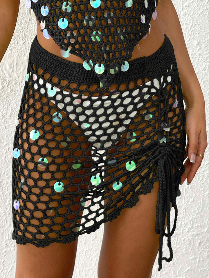 Femme Hæklet Cover-Up Skørt Stilla