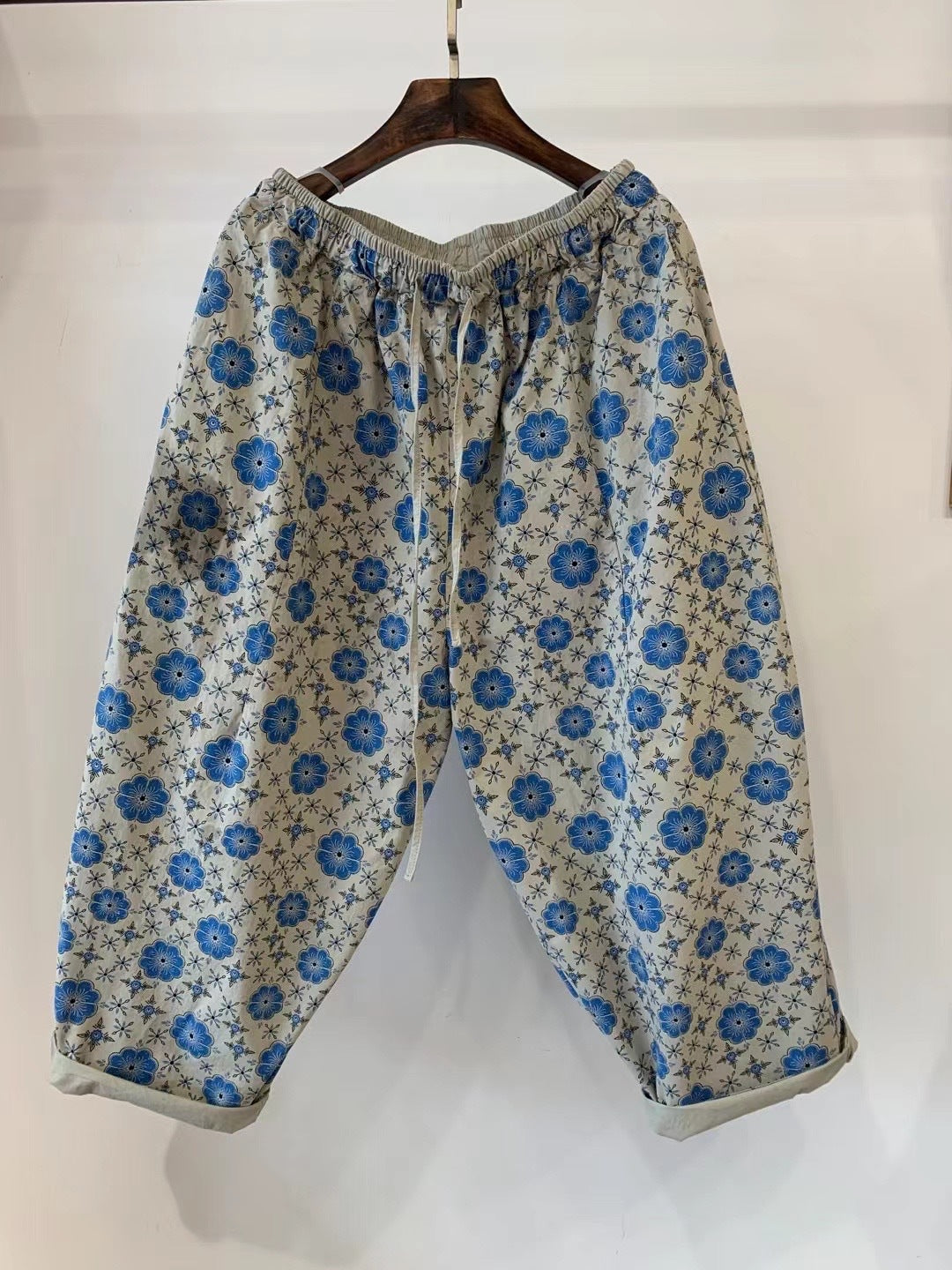 Femme Letvægt Blomsterprint Pyjamabukser Stilla