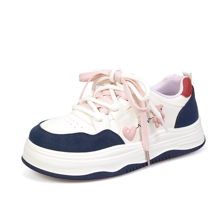 Dame Sportive Sneakers med forstærket sålprofil og trendy design Stilla