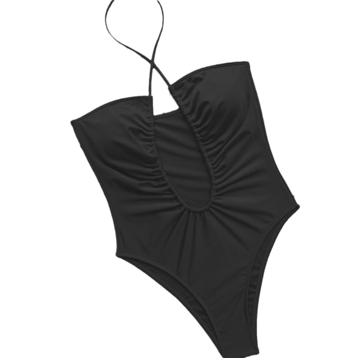 Kvinder Cut-Out Plunge Monokini Badedragt Stilla