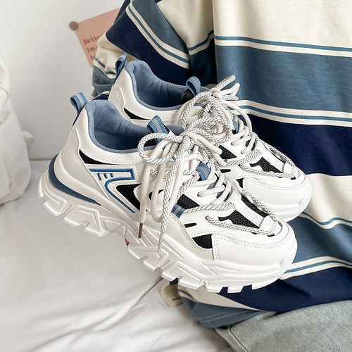 Dame Sporty Sneakers med skridsikker profilsåler og reflekterende accenter Stilla