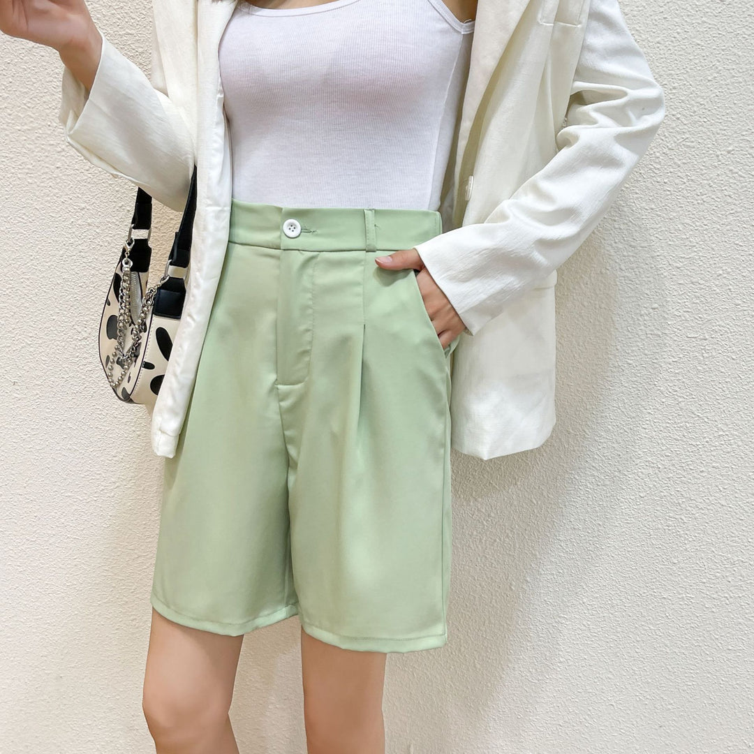 Dame elegante høj talje shorts Stilla