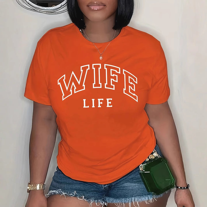 Dame Grafiktryk T-Shirt Stilla