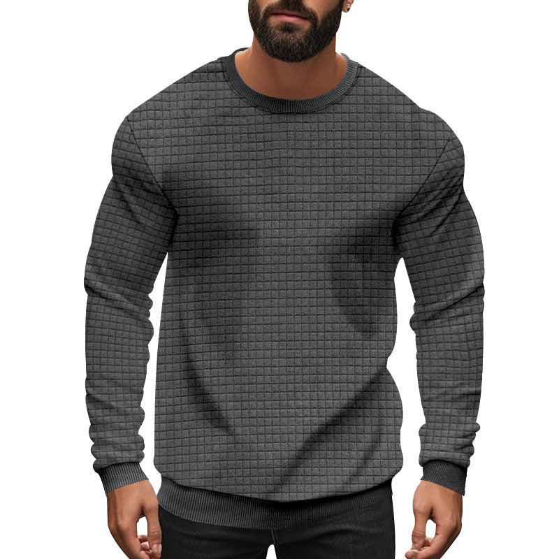 Herrer struktureret langærmet pullover Stilla