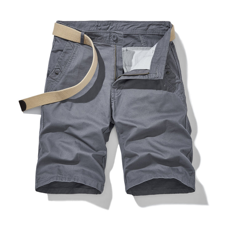 Herrer alsidige korte cargo-shorts med justerbar talje og funktionelle lommer Stilla