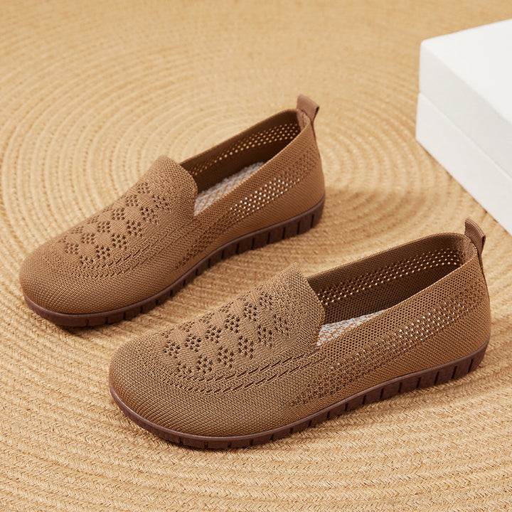 Dame Åndbare Slip-On Sko med fleksibelt design og skridsikker sål Stilla