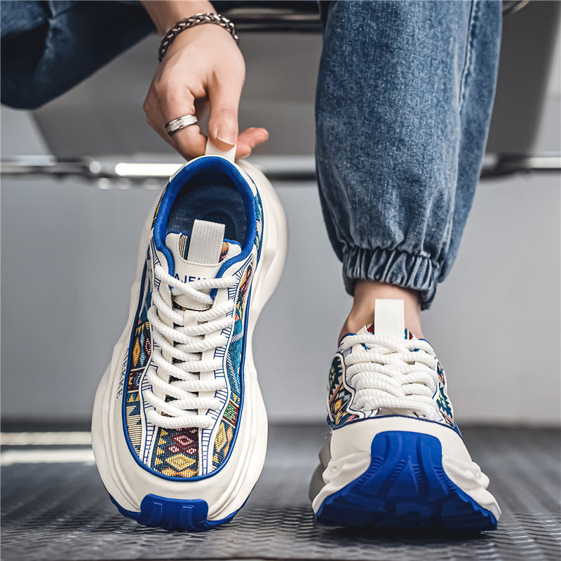 Femme Etisk inspirerede polstrede sneakers Stilla