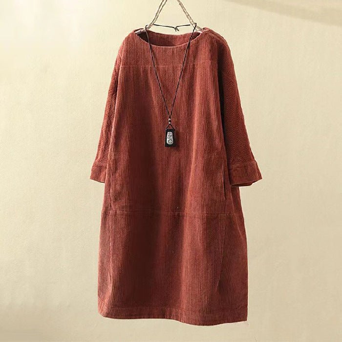 Stilla | Luksus Komfort Corduroy Midi