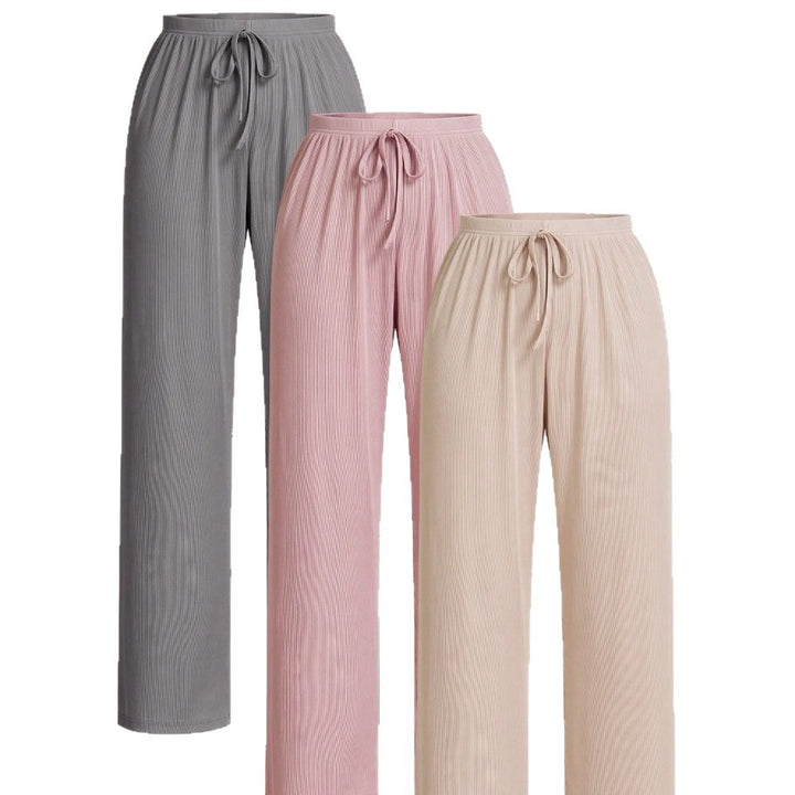 Femme Relaxed Fit Ripp-Loungebukser Stilla