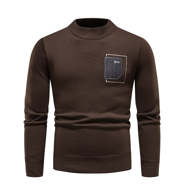 Herre høj kvalitets sweater med praktisk brystlomme Stilla