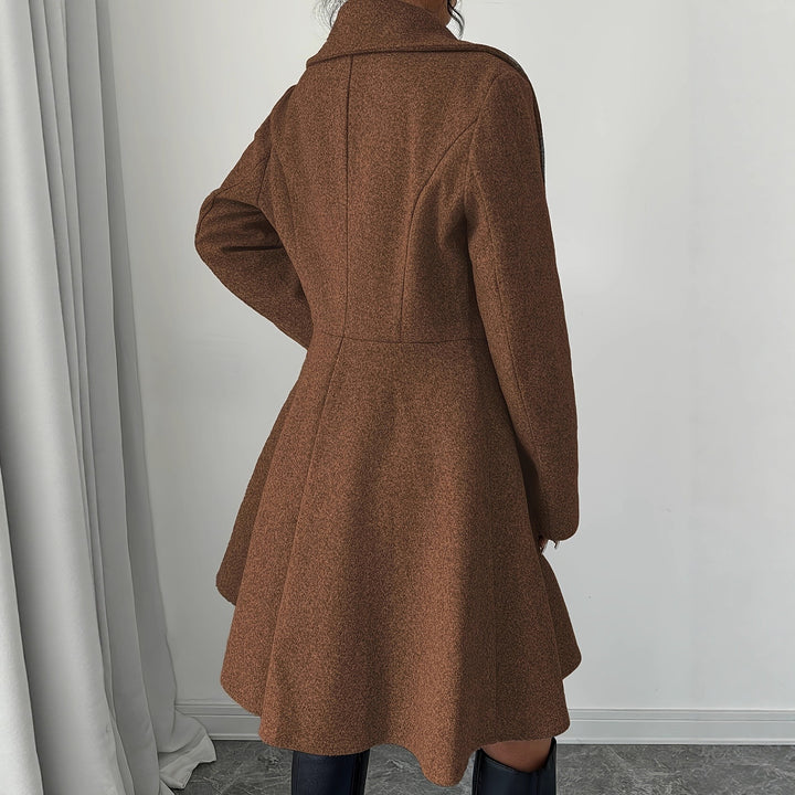 Dames fashionable og elegant lang blazer Stilla