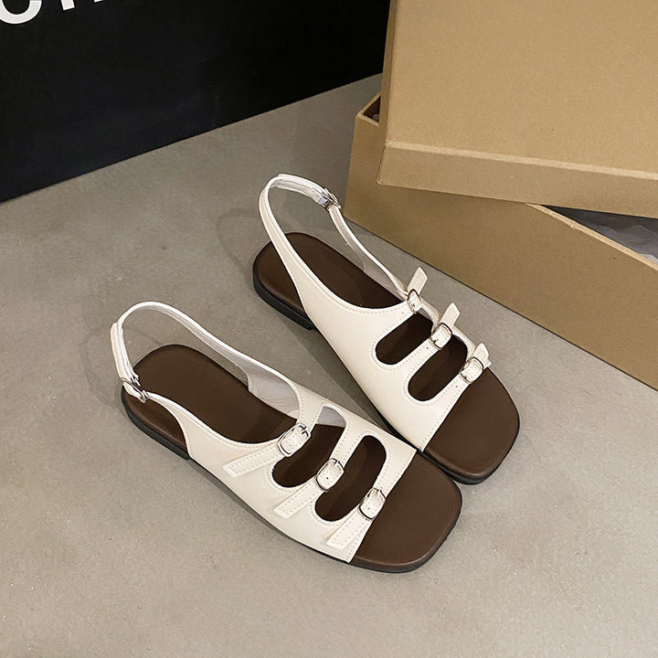 Dame Sling-sandaler med moderigtigt rem-design og komfortabel sål Stilla