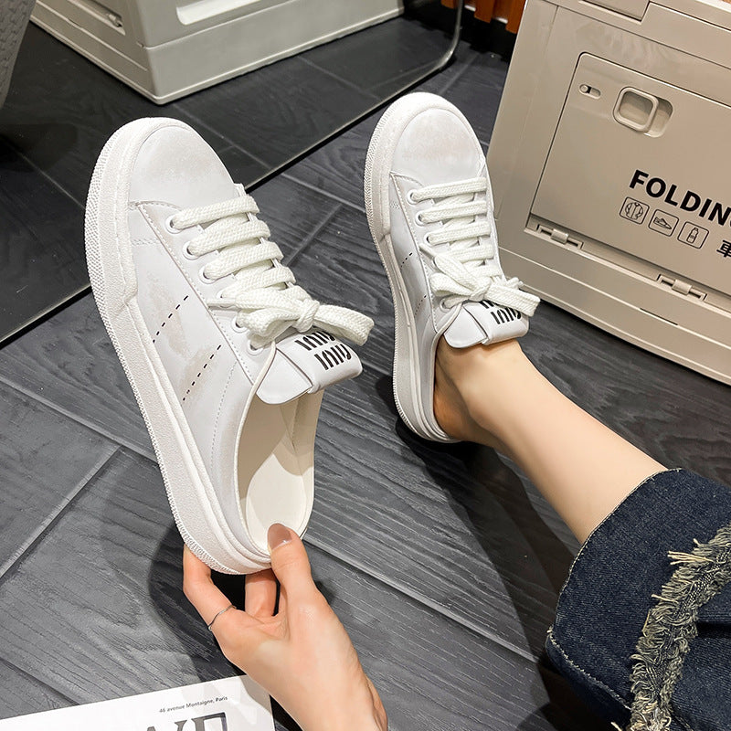 Dame Slip-On Sneaker med åndbar mesh-overflade og sporty sål Stilla