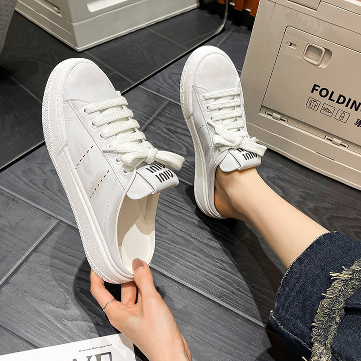 Dame Slip-On Sneaker med åndbar mesh-overflade og sporty sål Stilla