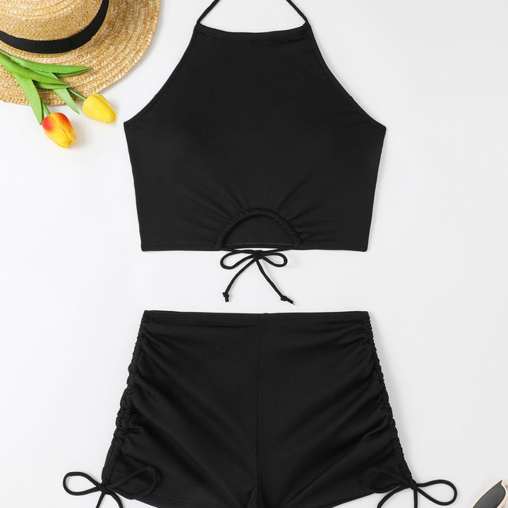 Dame sport-bikini-sæt med fleksibel snøring og afslappet snit Stilla