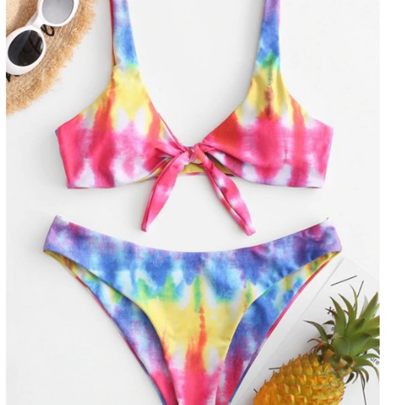 Dame Triangel-Bikini med legende knude-design og kvalitetsstof Skovae