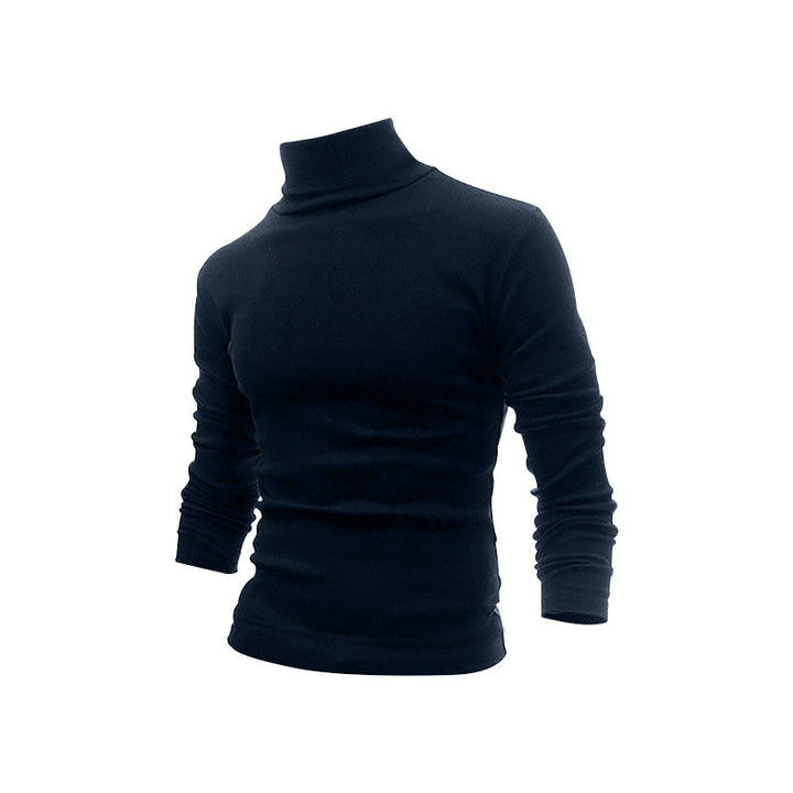 Herrer Langærmet Rullekrave Pullover Stilla