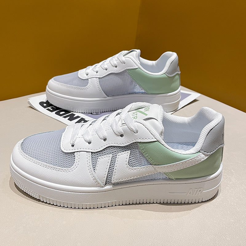 Kvindernes Åndbare Sneakers med stabiliserende Gummisål og innovativ Mesh-Overflade Stilla