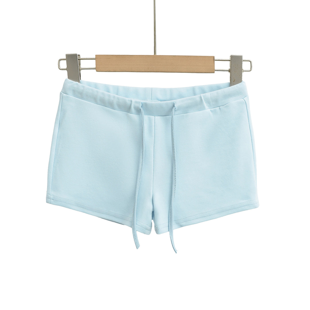 Damer behagelige fritidshorts med elastisk linning og praktiske lommer Stilla