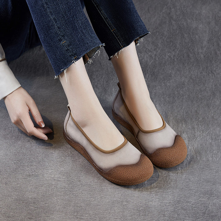 Dame Ultra-Komfort Slip-On Ballerinaer med blødt polstret fodseng Stilla