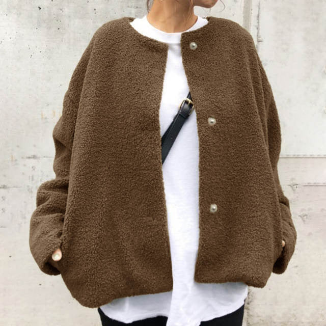 Stilla | Afslappet, Mode Jakke med Knapper