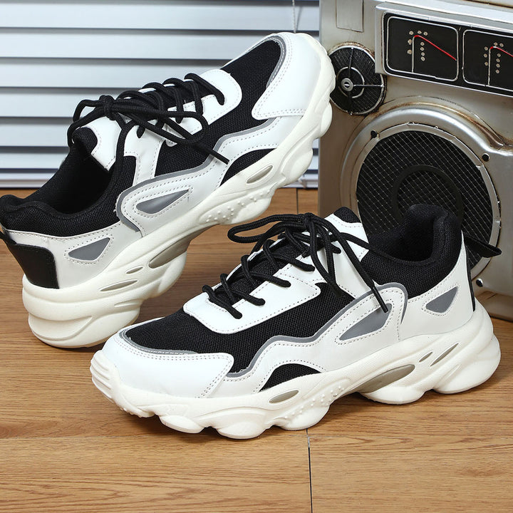 Damer Sporty Chunky Sneakers med åndbart mesh-design og skridsikker sål Stilla