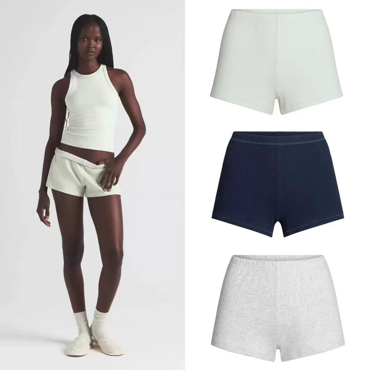 Dame behagelige bomulds lounge shorts Stilla