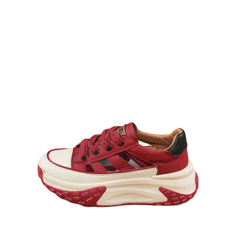 Dame Chunky Sneakers med luftgennemtrængeligt overmateriale og behagelig dæmpning Stilla