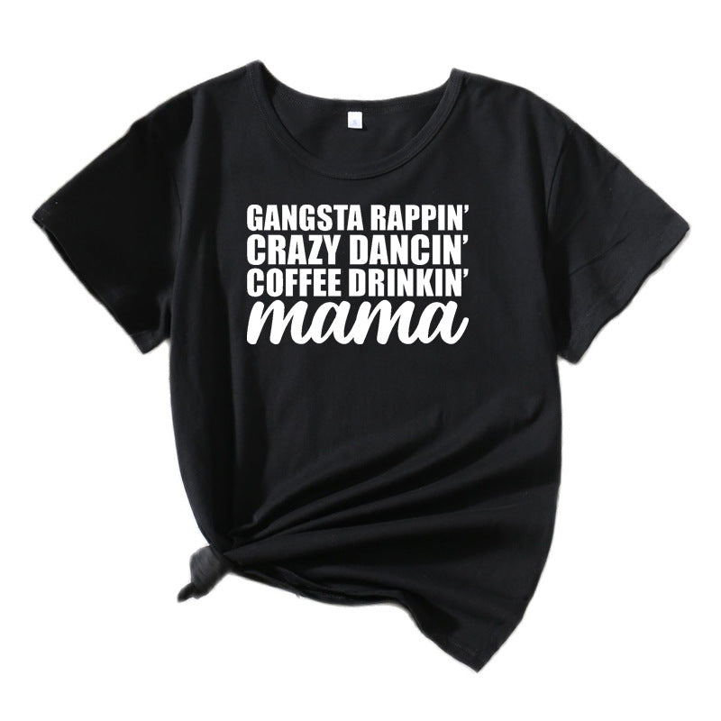 Kvinder Sjov Sætning Grafik T-Shirt Stilla