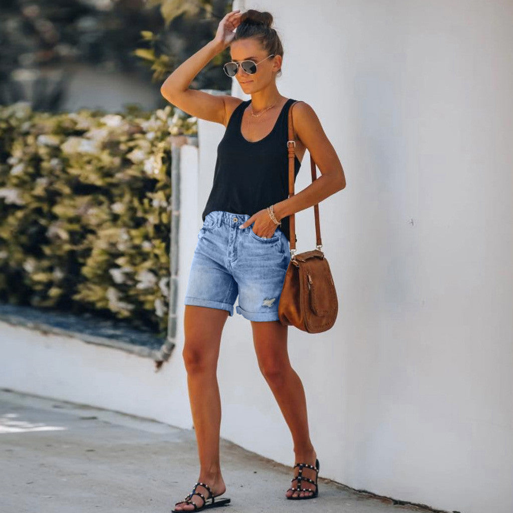 Dame Denim Shorts Stilla