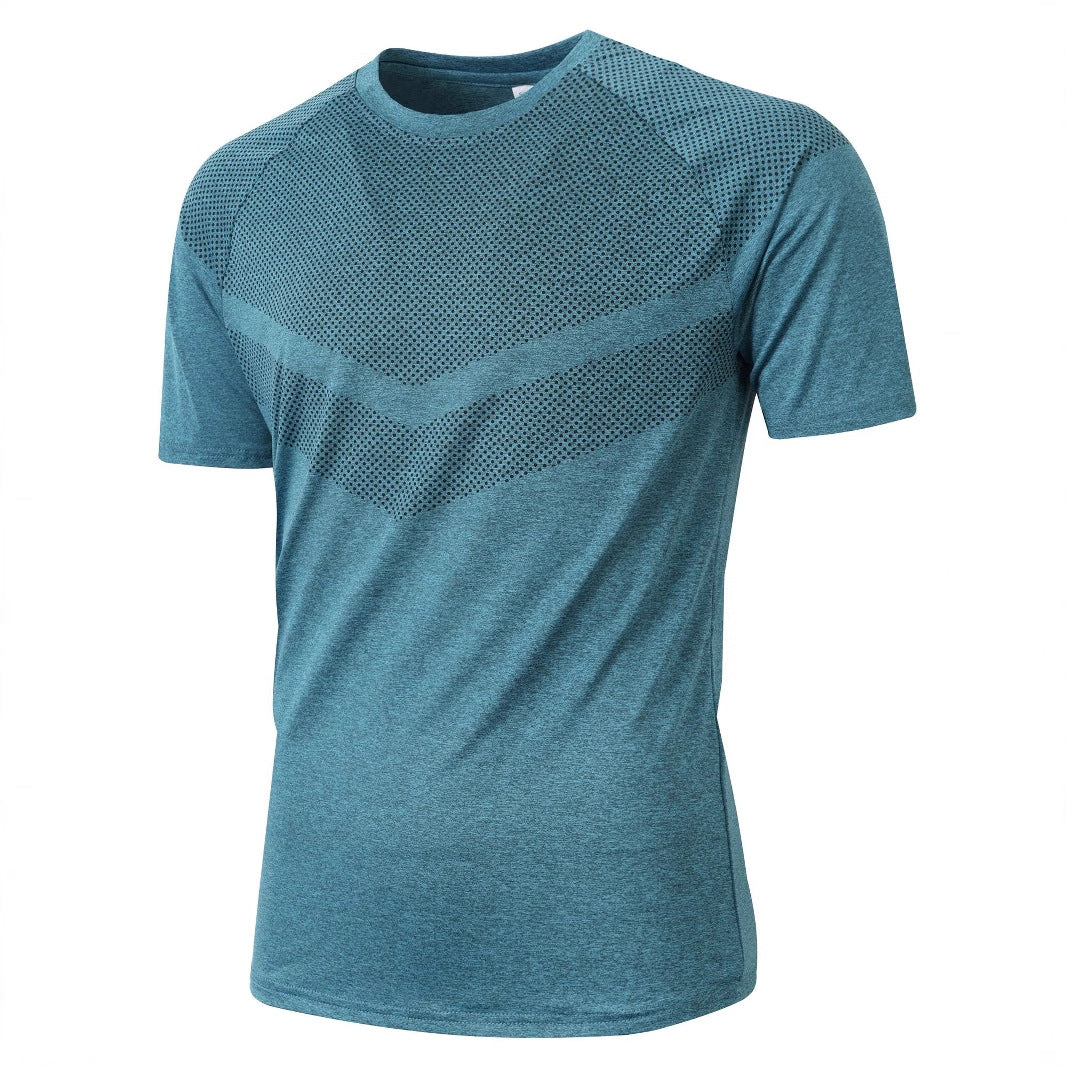 Herrer Åndbart Sport T-shirt med ergonomisk snit og innovativt design Stilla