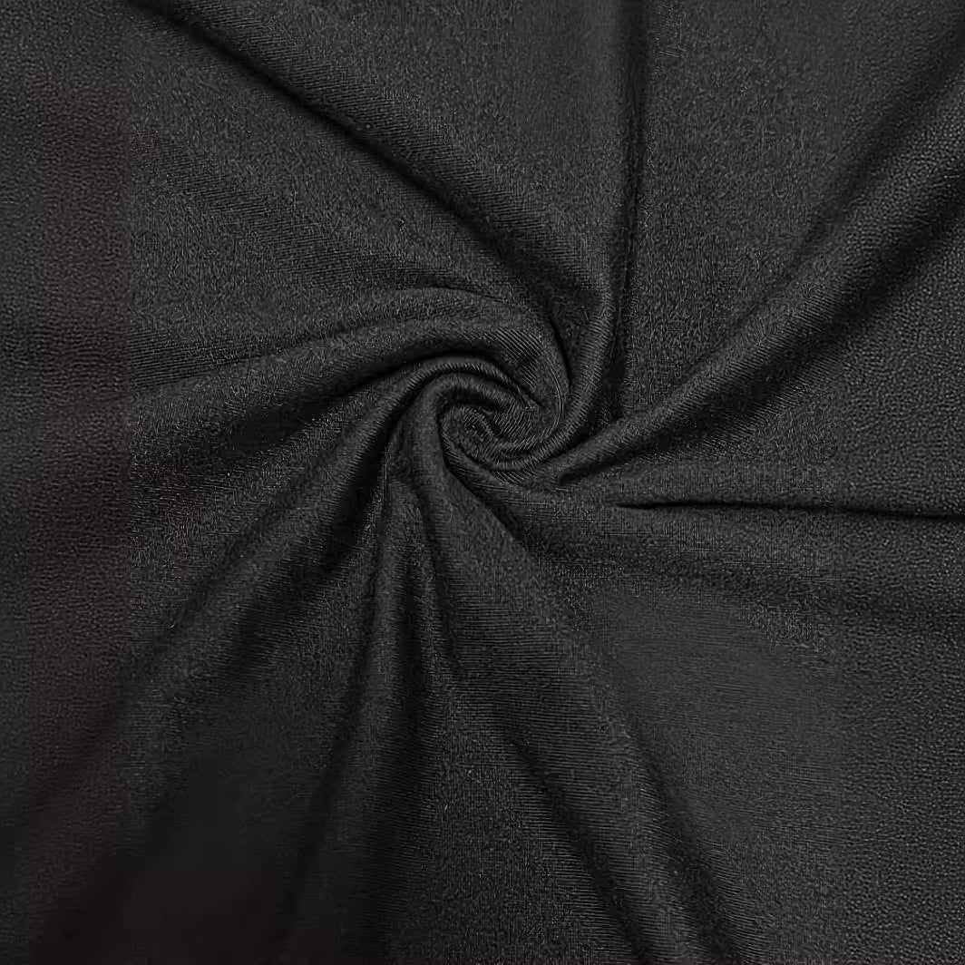 Dame Elegant Maxikjole med raffineret Drapering og Rundhalset Stilla