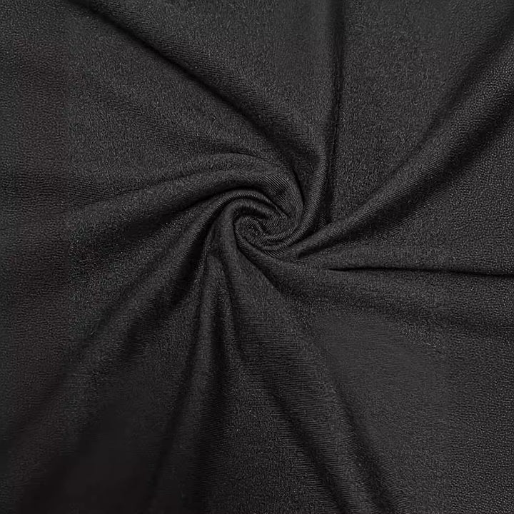 Dame Elegant Maxikjole med raffineret Drapering og Rundhalset Stilla