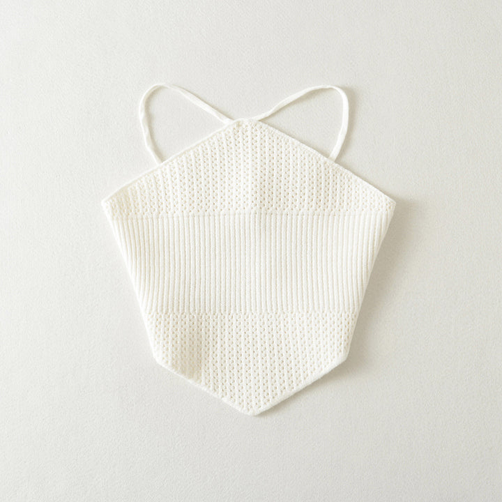 Dame tanktop med stilfuldt netdesign og fashionable volangdetaljer Stilla