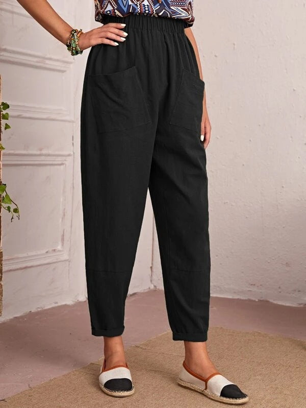 Dame Relaxed Fit Fritidsbukser Stilla