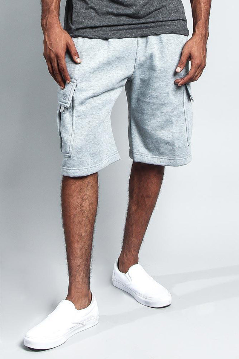 Herren cargo-shorts i åndbart materiale med praktiske lommer Stilla