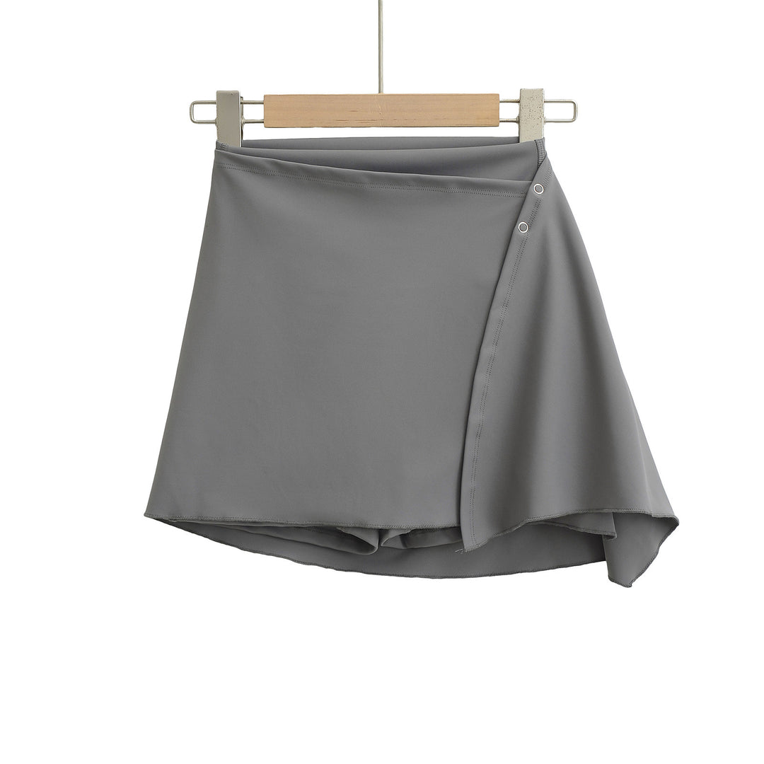 Dame Sporty Folds-Shorts med elastisk kant og innovativt snit Stilla