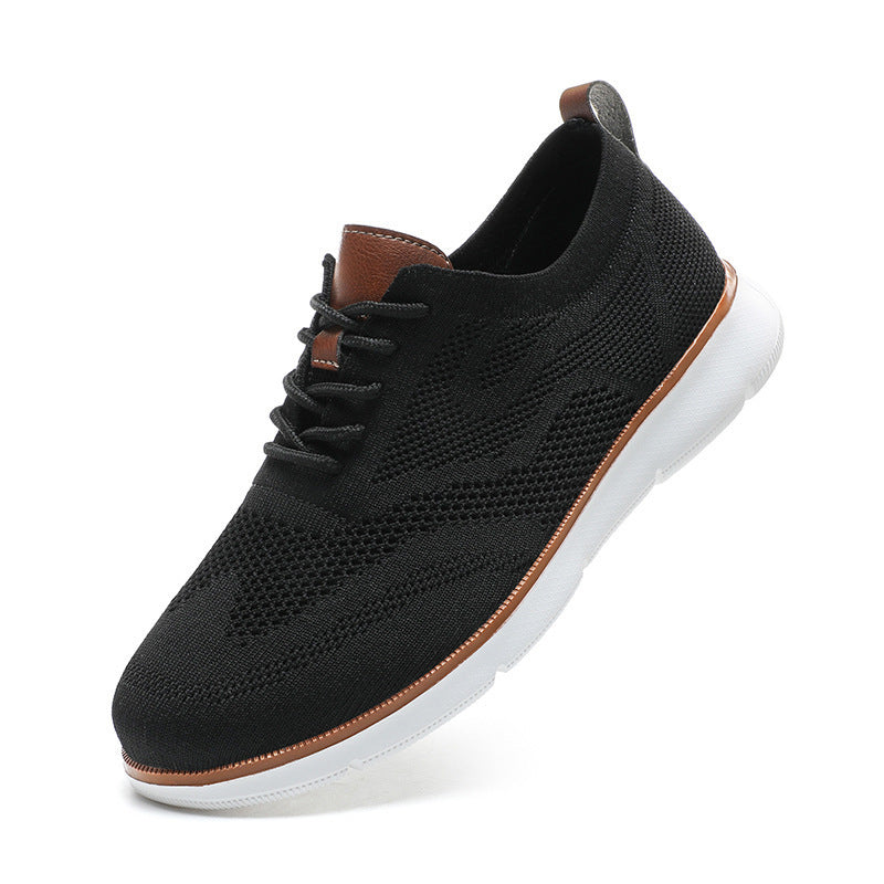 Herrer Let Åndbar Strik Sneakers Stilla 1749651480