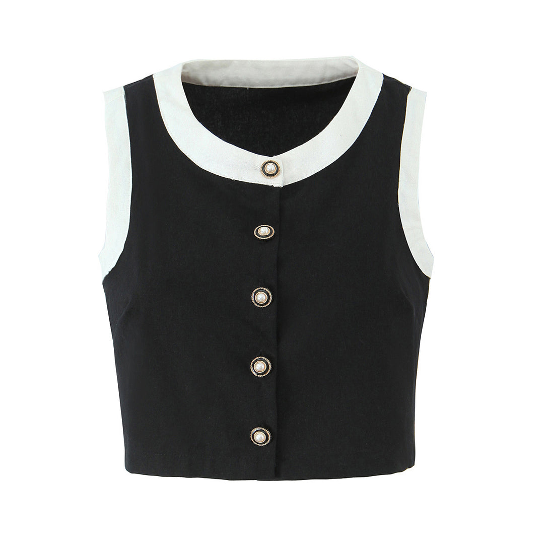 Dame Mode Mini Skirt med smart kant Stilla
