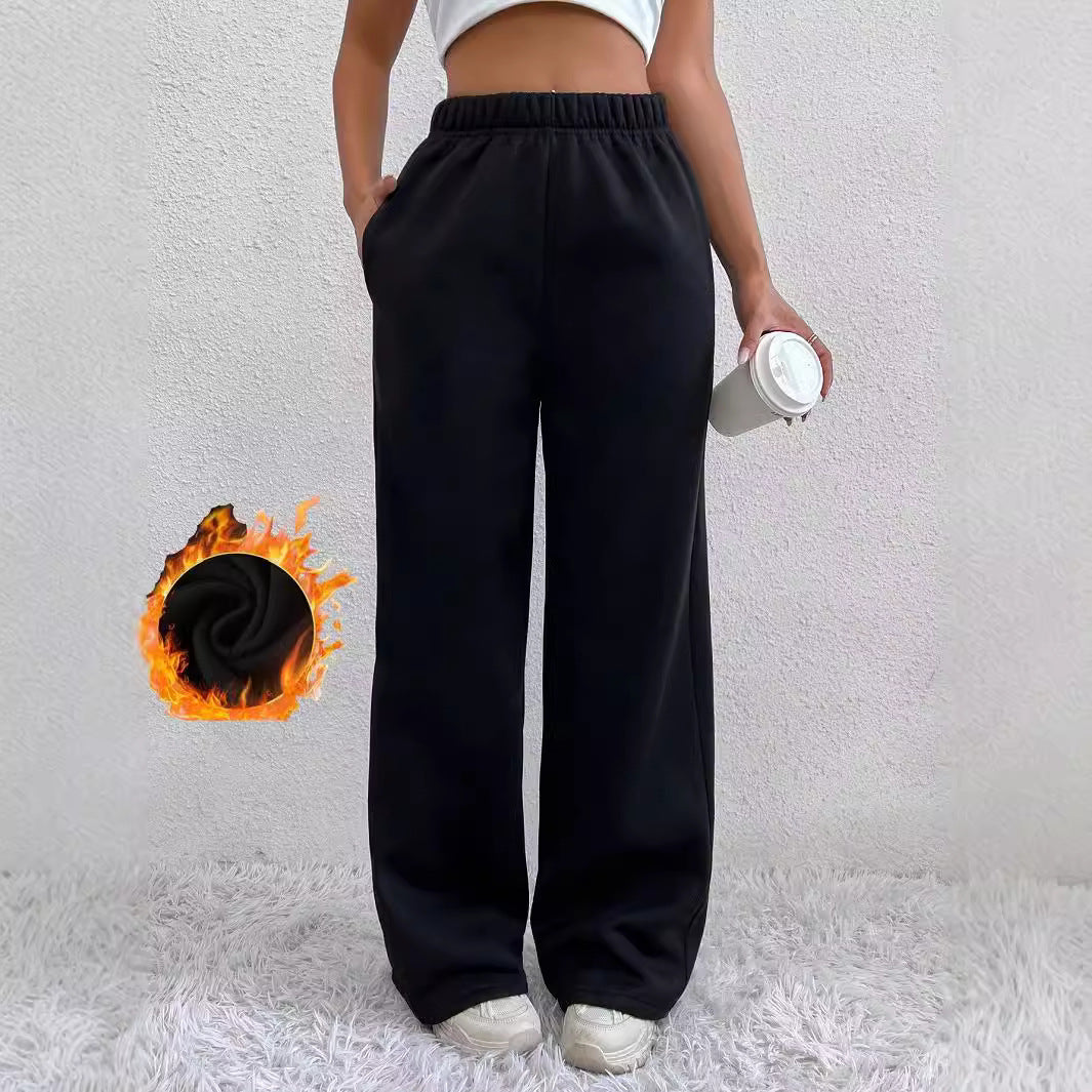Dame Behagelige High-Waist Fritidsshorts med bred pasform Stilla